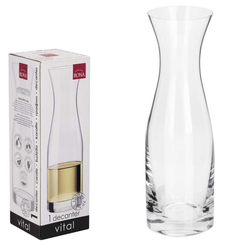 Szklana karafka Rona Vital Dekanter do wody, soku i alkoholu