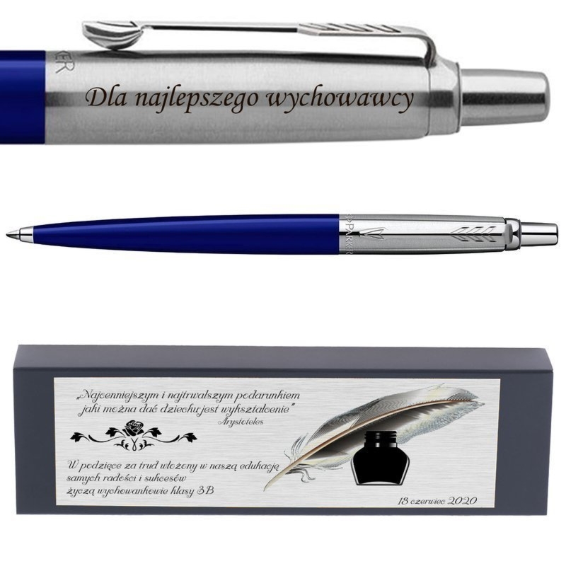 Długopis Parker Jotter Special Niebieski z grawerem i dedykacją