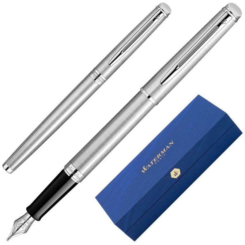 Pióro wieczne Waterman Hemisphere CT stal satynowa, etui