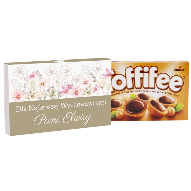 Toffifee dla nauczyciela na zakończenie roku z personalizacją
