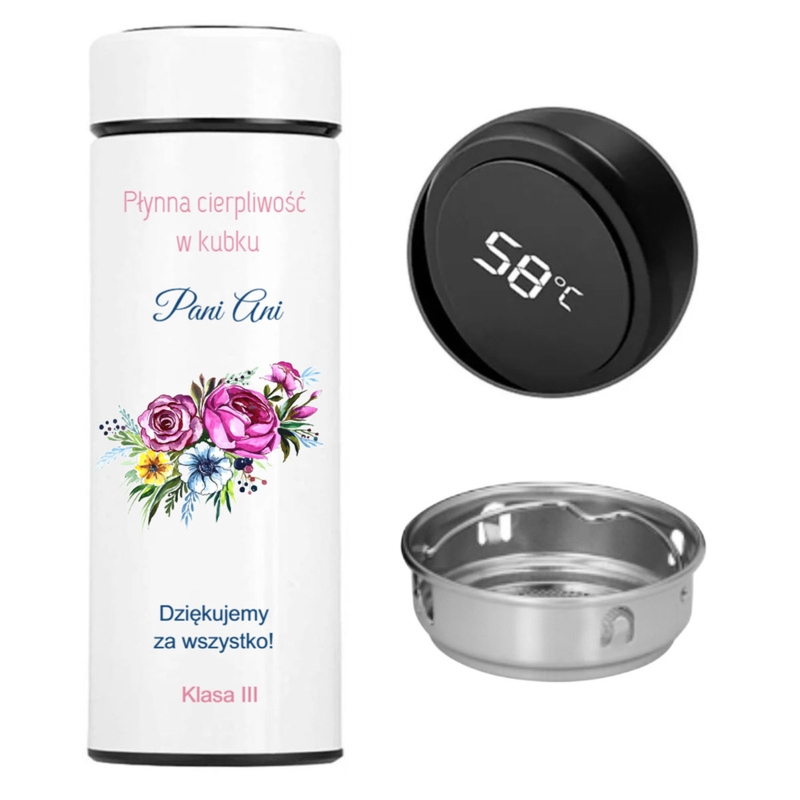 Dzień Nauczyciela: personalizowany kubek termiczny LED z nadrukiem UV