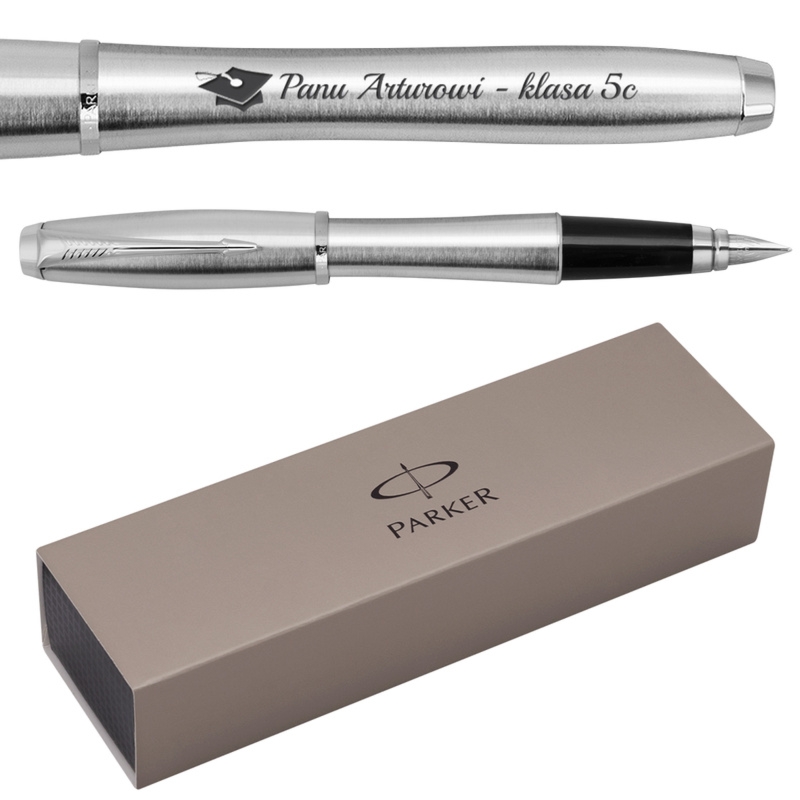 Pióro wieczne Parker Urban Metallic CT z grawerem w etui
