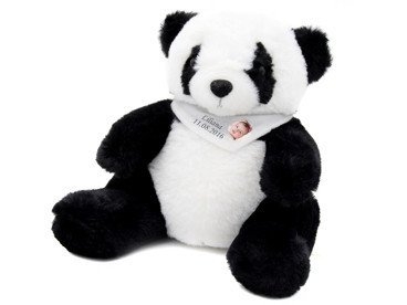 Image of Panda z białą chustką NADRUK walentynki urodziny roczek