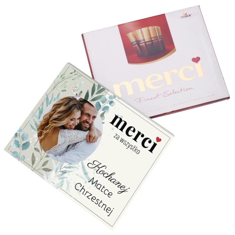 Merci dla Matki Chrzestnej – personalizowane podziękowanie z dedykacją