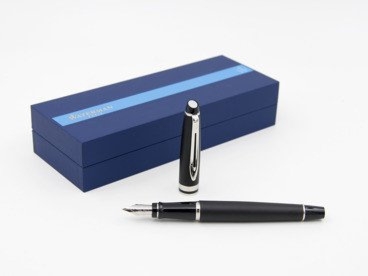 Biznesowe pióro wieczne Waterman Expert Czarne Matowe CT