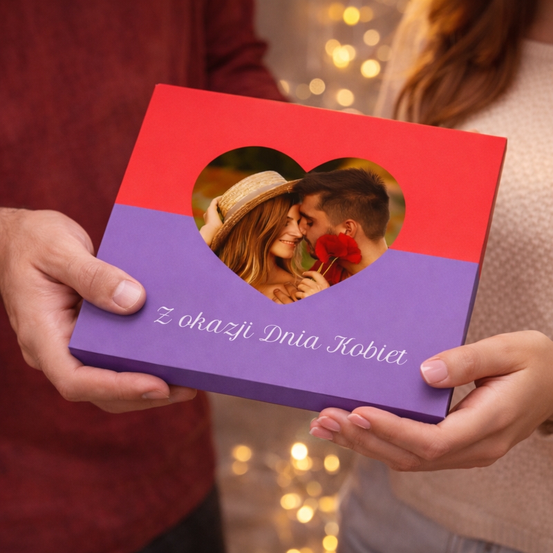 Milka na Dzień Kobiet z personalizowaną obwolutą i dedykacją