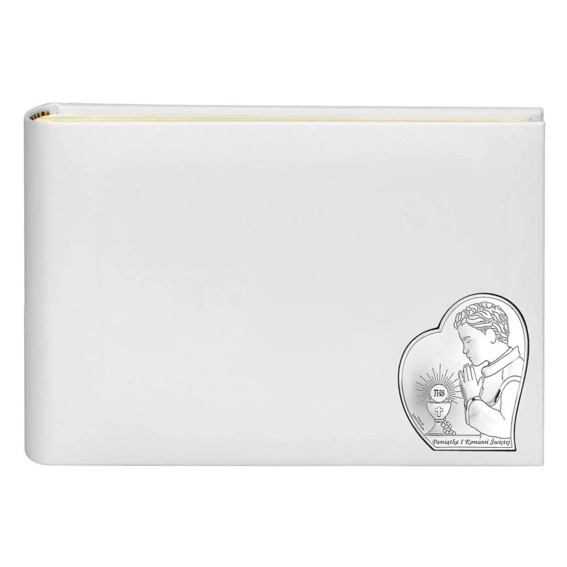 Komunijny album na zdjęcia Pamiątka I Komunii Świętej z nadrukiem