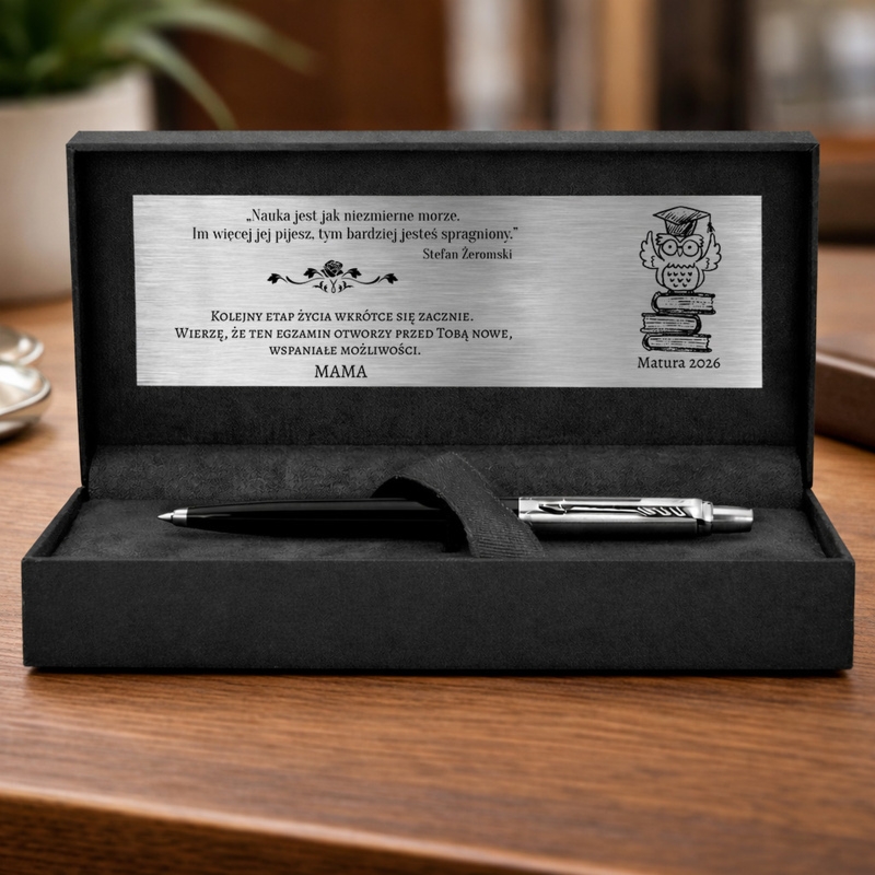 Długopis Parker na Maturę 2026 – elegancki prezent z grawerem