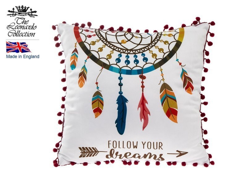 Poduszka z napisem Follow your dreams do wnętrz i na prezent