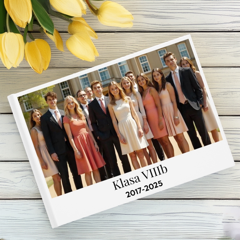 Pamiątkowa Księga Prezent dla Wychowawcy na Zakończenie Roku Szkolnego