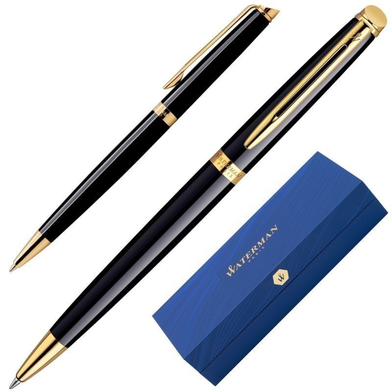 Długopis Waterman Hemisphere Czarny GT z etui prezentowym