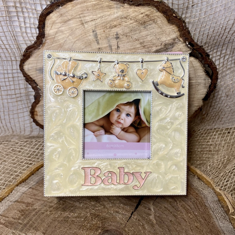 Różowy Album na Zdjęcia / Pamiątka Roczek Urodzinki