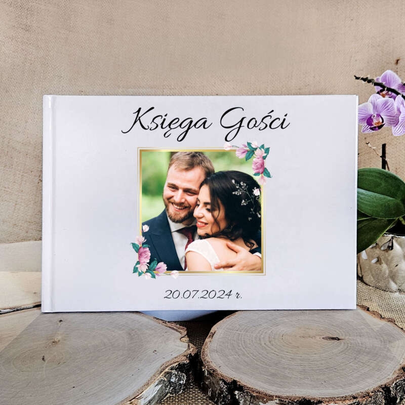 Księga Gości Weselnych / Personalizacja/ Druk UV