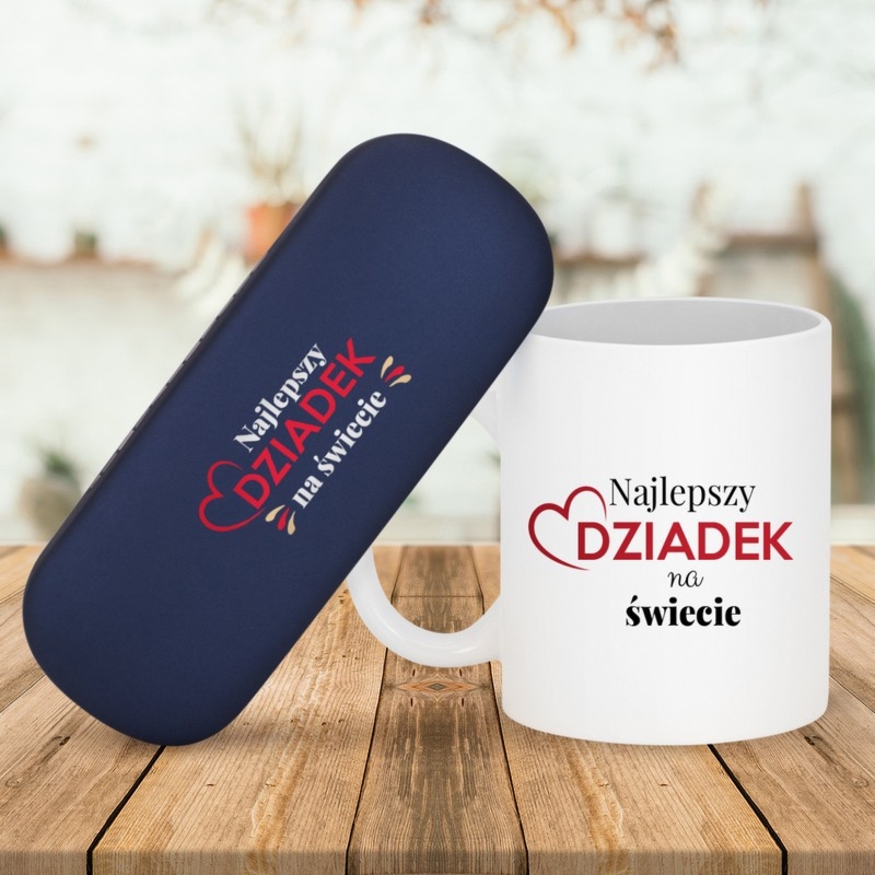 Zestaw na Dzień Dziadka: kubek i etui na okulary bez zmian
