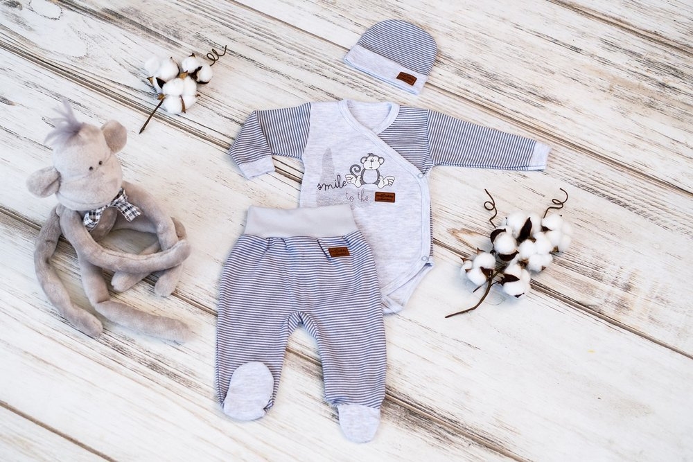 Body rozpinane z długim rękawem monkey terjan