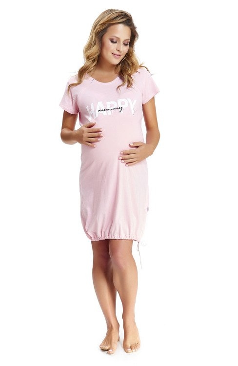 9504 koszula nocna do karmienia doctor nap - sweet pink