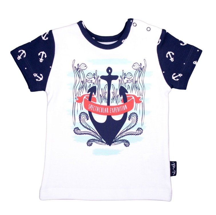 154138 bluzka bawełniana z krótkim rękawem sailor nicol