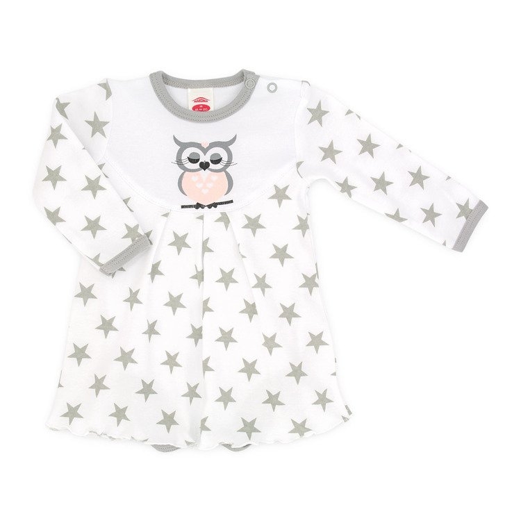 Body z długim rękawem + sukienka owl makoma  