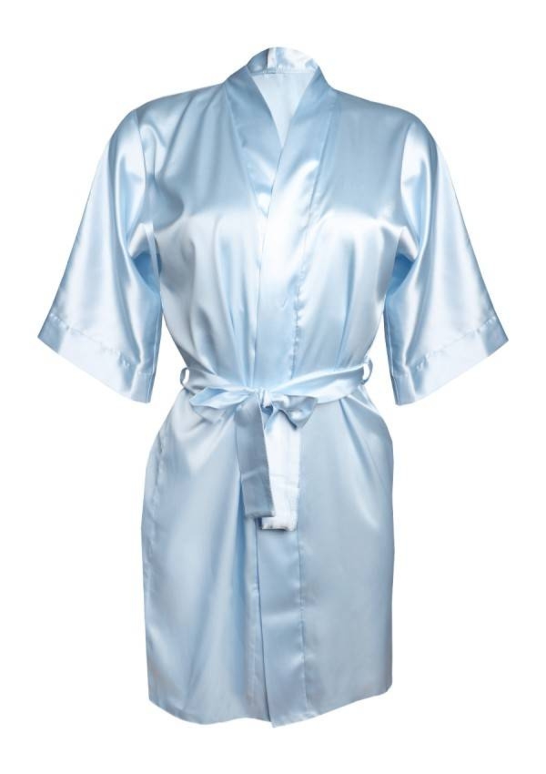 Podomka 90 szlafrok damski dkaren - baby blue