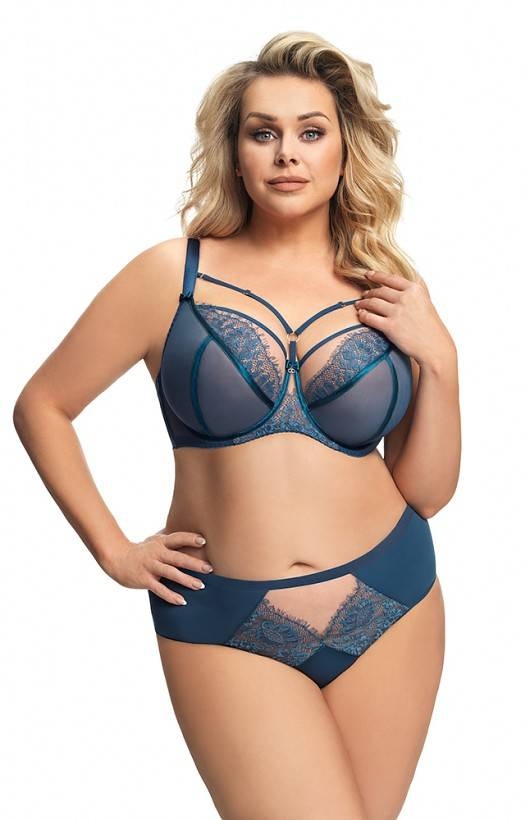 K 666 paradise figi damskie brazyliany gorsenia  - niebieski 