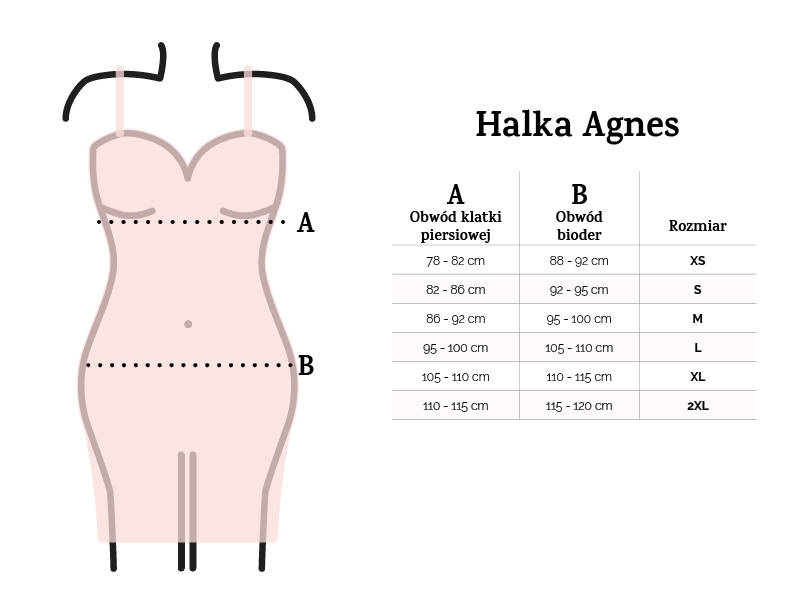 Agnes halka satynowa koszulka damska dkaren - biały