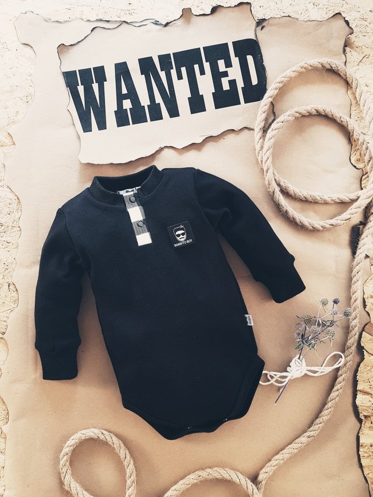 241p bandito boy body polo marija - czarny