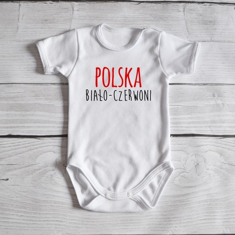 Body krótki rękaw mały kibic moocha czarne