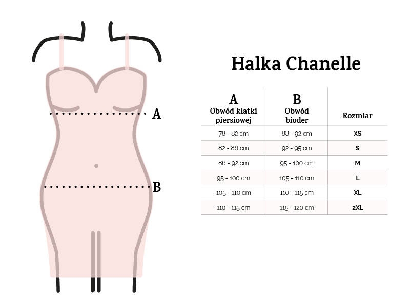 Chanelle koszulka satynowa damska dkaren  - pudrowy róż 
