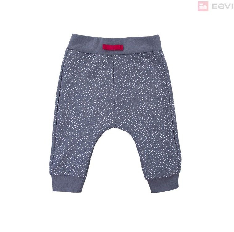 Spodnie dresowe dla dziewczynki power ewa klucze- czarne