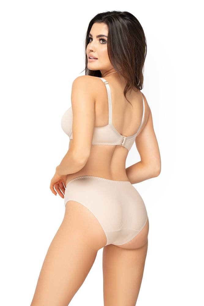 Mama claudia light beige półusztywniany biustonosz do karmienia benefit beżowy