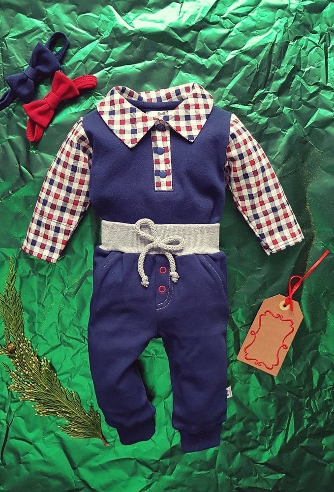 Zestaw spodnie i body little gentleman marija