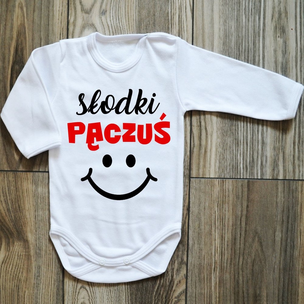 Body długi rękaw słodki pączuś moocha czarny