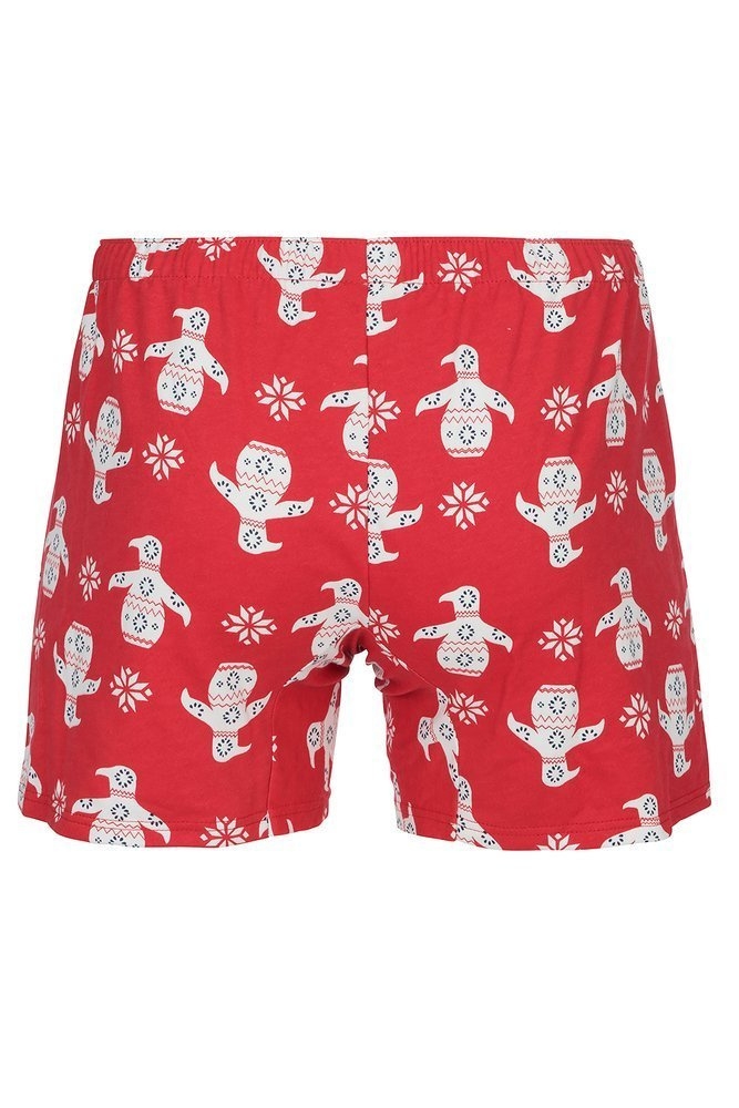 Elmo bawełniane bokserki męskie italian fashion - czerwone 