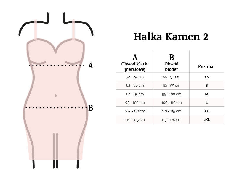 Karmen halka satynowa koszulka damska dkaren - granatowy