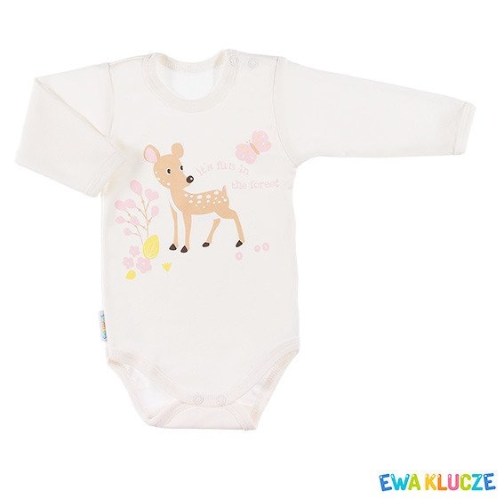 Body niemowlęce dla dziewczynki family  ewa klucze szare