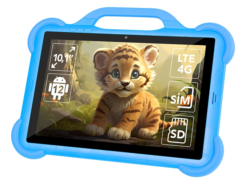 Tablet Blow KidsTab10 4G 4/64GB niebieskie etui