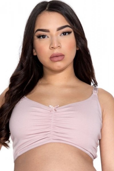 Biustonosz do karmienia Mitex MK Easy bra różowy