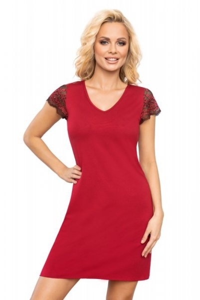  Koszula nocna 203 bordowa T!SSi