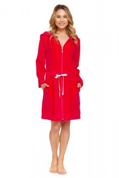 Szlafrok damski Doctor nap SWO 1008 viva magenta