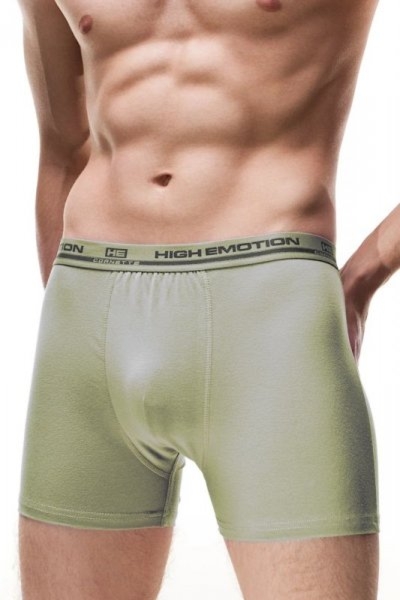 Bokserki męskie Cornette High emotion oliwkowe