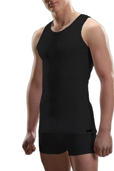 Koszulka męska Cornette Authentic 213 czarna