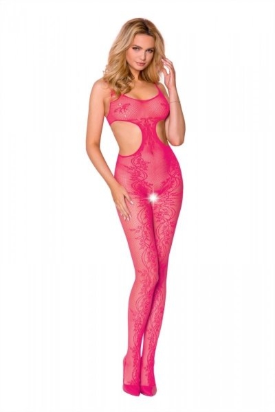 Bodystocking CA002 pink Casmir