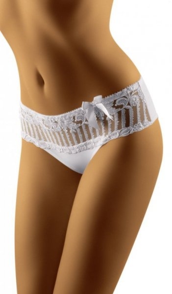 Figi damskie Wol-Bar Mela Białe