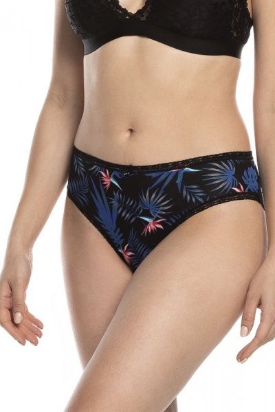 Figi damskie Lama L 1522BI 2-pak czarne