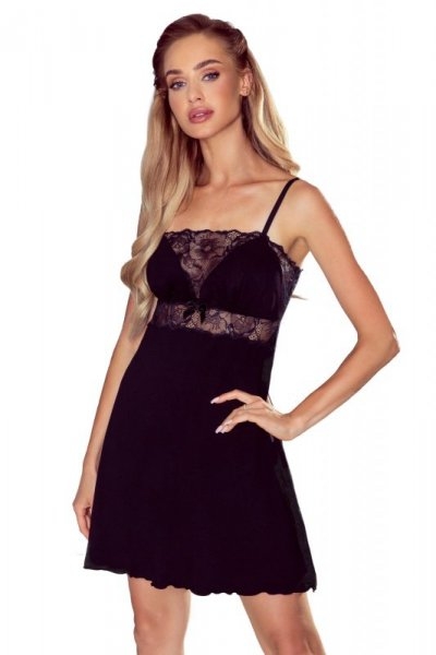 Damska koszula nocna Eldar Rosseane czarna