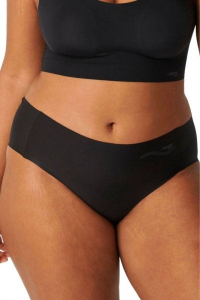 Figi damskie Triumph Zero Feel Hipster czarne