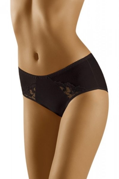 Figi damskie Wol-Bar Eco-Ro czarne