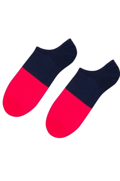 Stopki męskie More 098 032 Two colours cze/grn