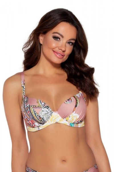 Biustonosz kąpielowy Ava sk 164 Ancient rose plus