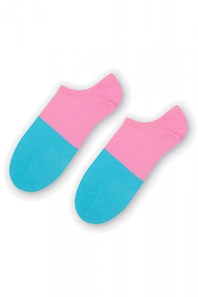 Stopki damskie More 113 035 Two colours tur/róż